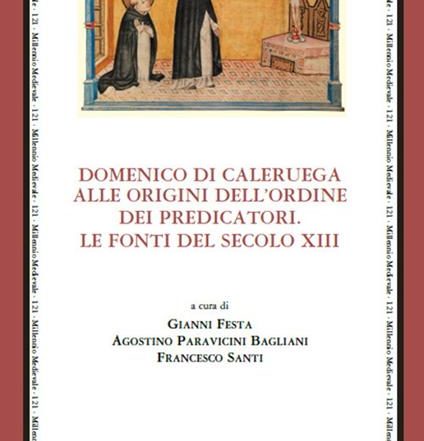 Copertina libro Domenico di Caleruega alle origini dell’Ordine dei predicatori