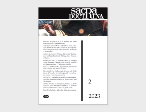 Secondo numero di Sacra Doctrina del 2023