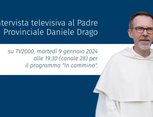 Intervista televisiva al Padre Provinciale Daniele Drago su TV2000