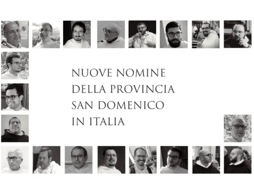 Nuove nomine della Provincia San Domenico in Italia