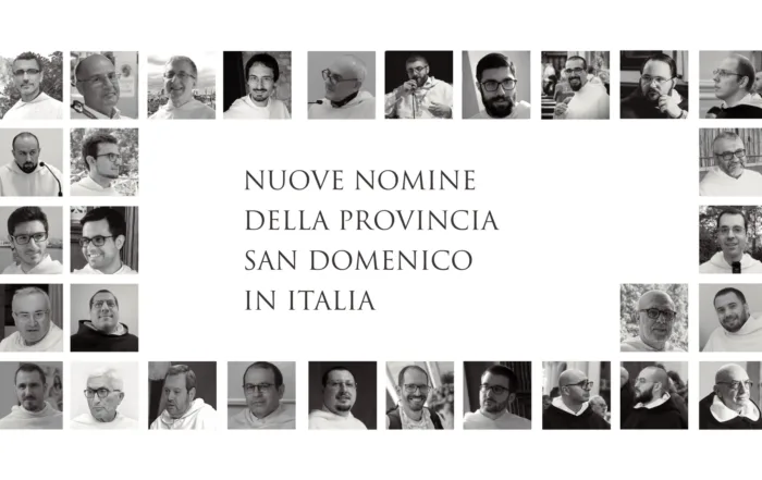 Incarichi e nuove nomine Provincia San Domenico in Italia 2025