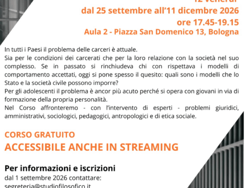 Il carcere e il carcere minorile: corso di etica sociale